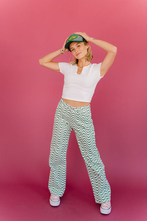 Holy Grail Top // White